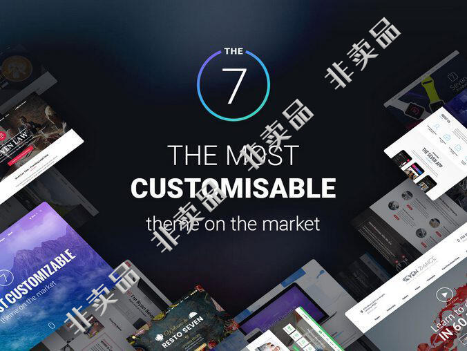 WordPress主题 The7 v.10.2.0-中文汉化主题 可视化拖拽编辑的外贸商城网站模板插图